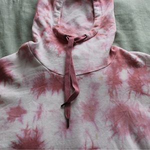 Pink Tie-Dye Sweatshirt
